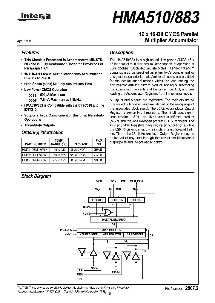 HMA510883_134312.PDF Datasheet