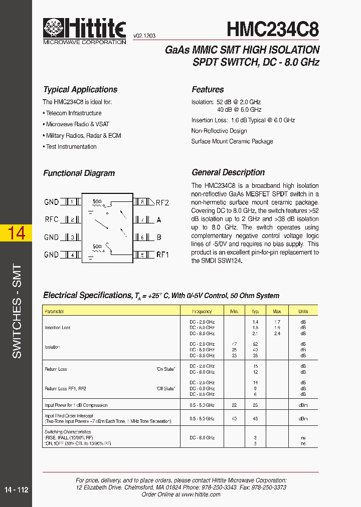 HMC234C8_112049.PDF Datasheet