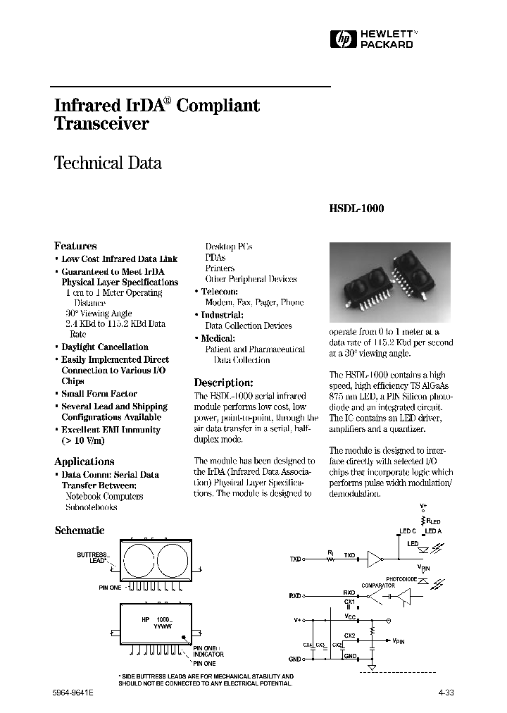 HSDL-1000_127650.PDF Datasheet