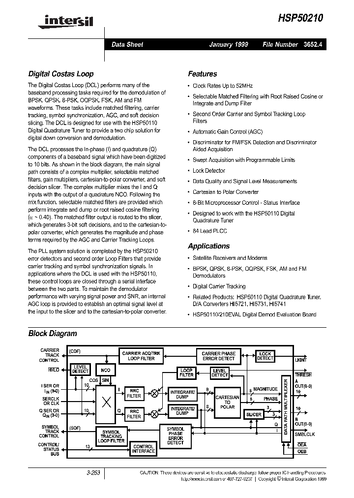 HSP50210_79079.PDF Datasheet