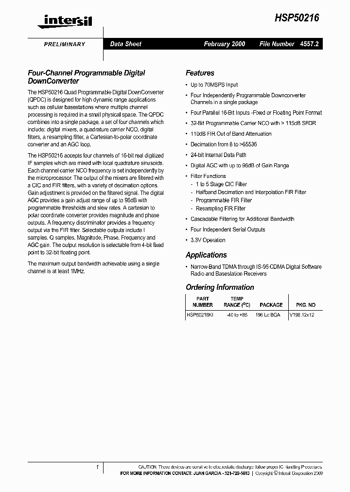 HSP50216_79092.PDF Datasheet