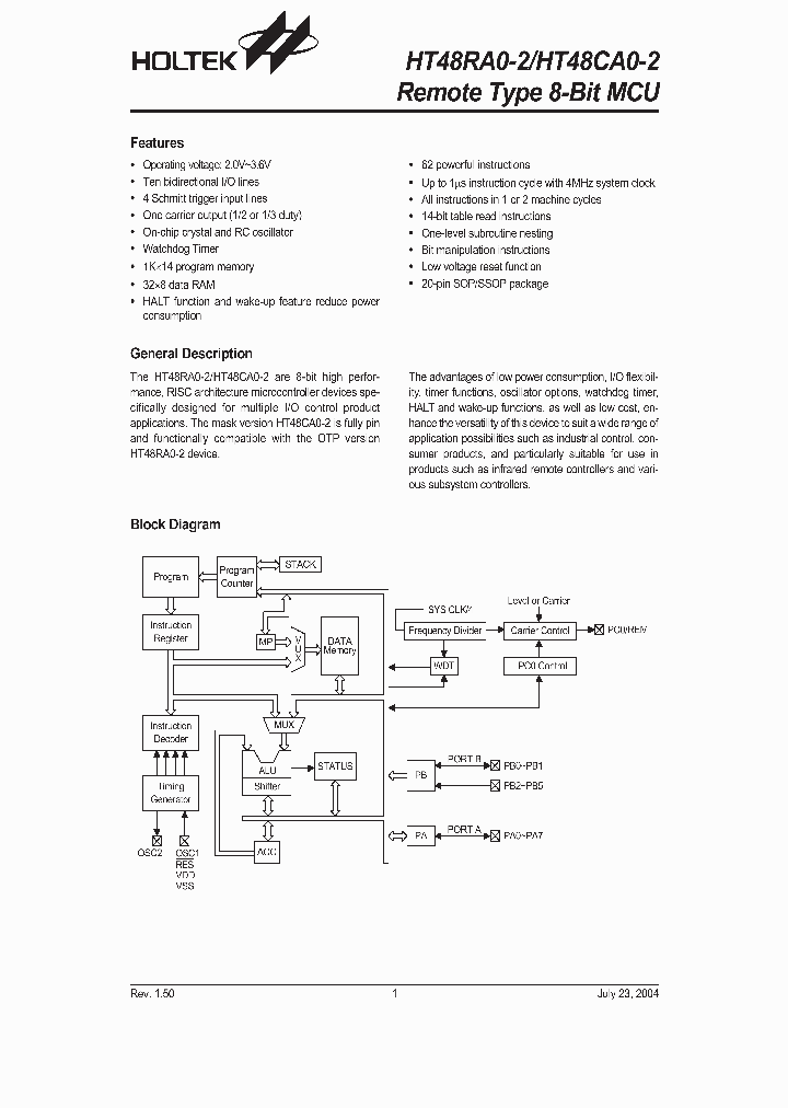 HT48CA0-2_73072.PDF Datasheet