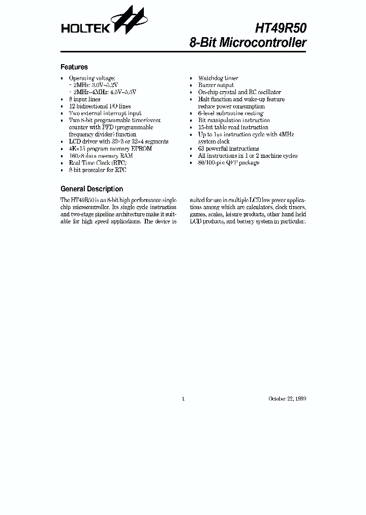 HT49R50_78257.PDF Datasheet