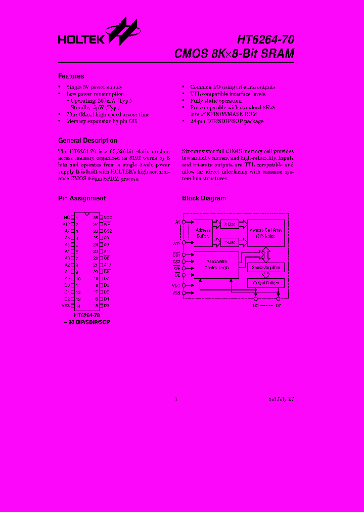 HT6264_2345.PDF Datasheet