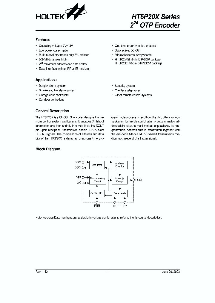 HT6P20A_172312.PDF Datasheet