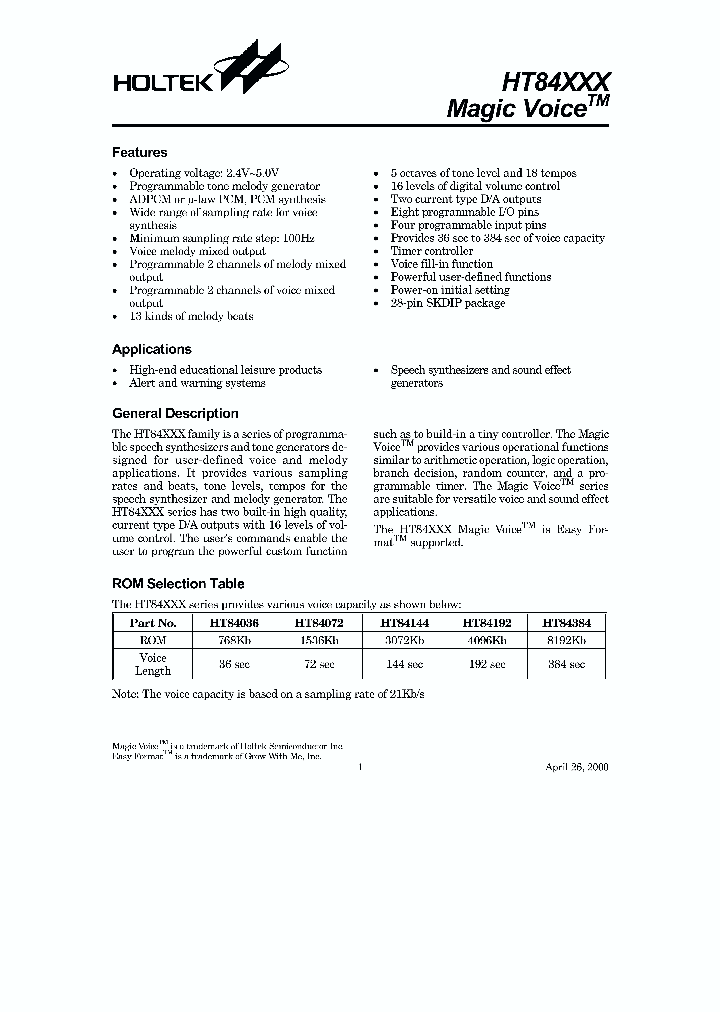 HT84384_72384.PDF Datasheet