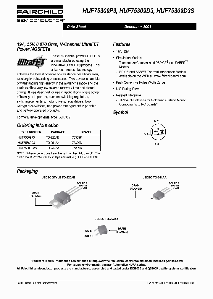 HUF75309D3_179022.PDF Datasheet
