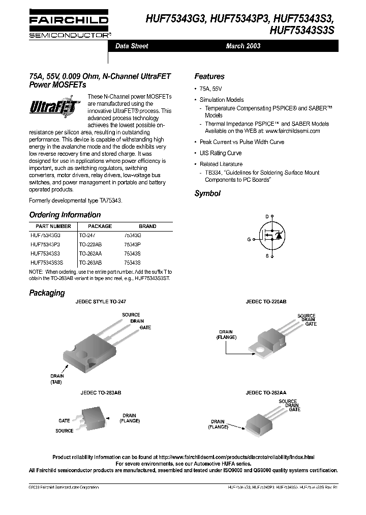 HUF75343S3_38709.PDF Datasheet