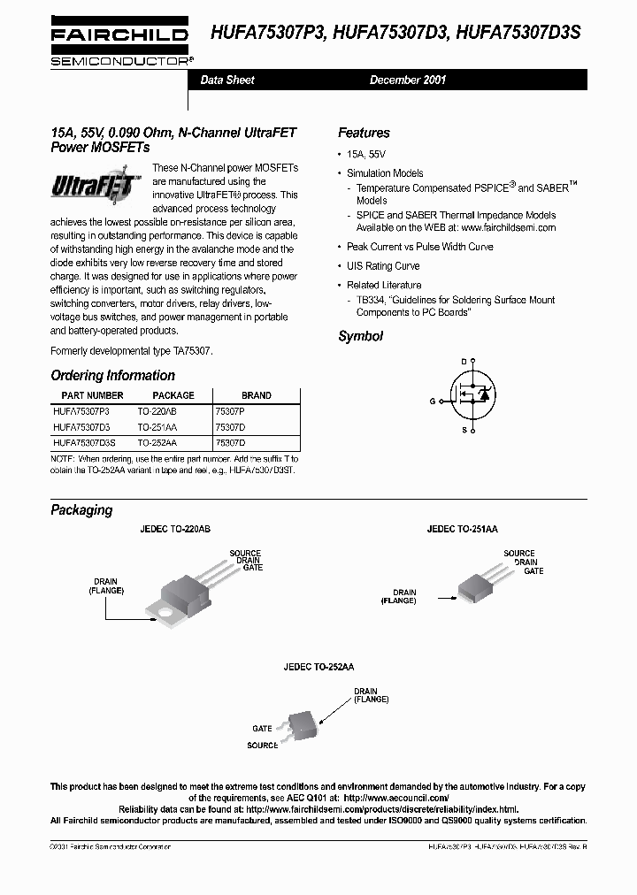 HUFA75307D3_179026.PDF Datasheet