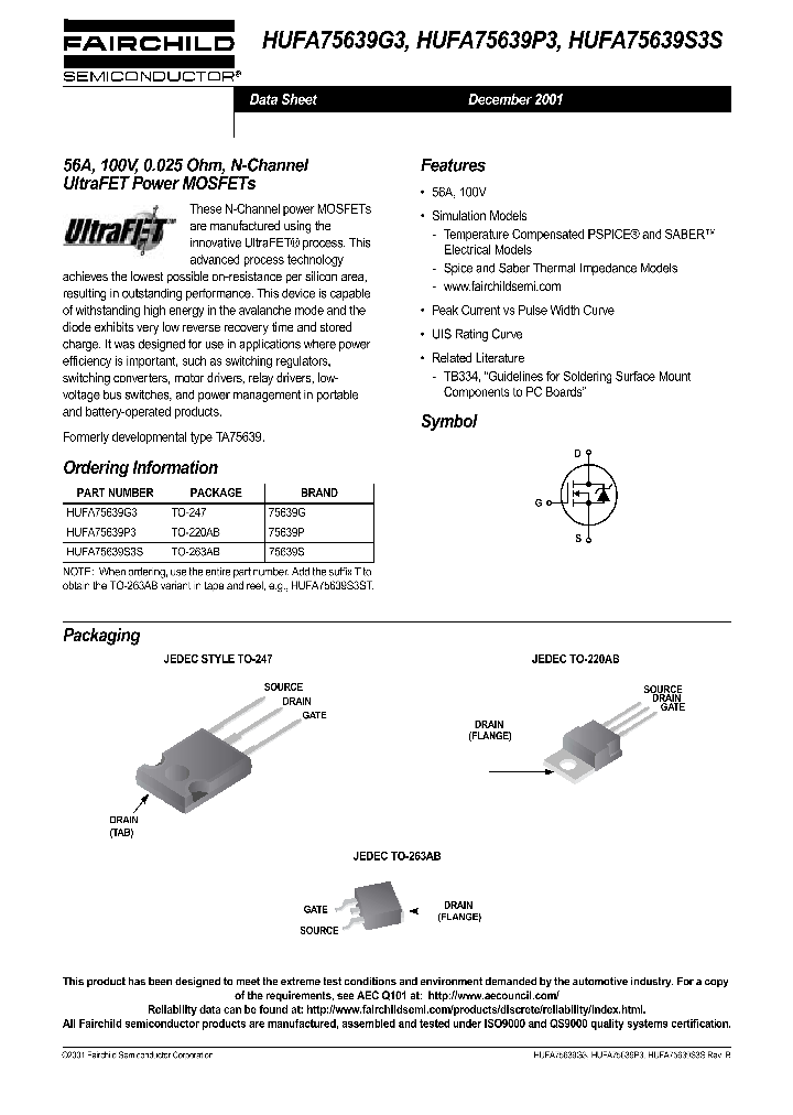 HUFA75639G3_189603.PDF Datasheet