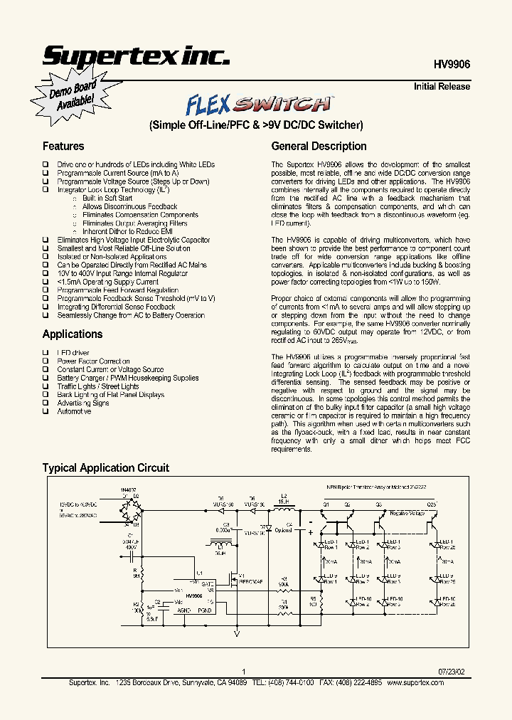 HV9906_56023.PDF Datasheet