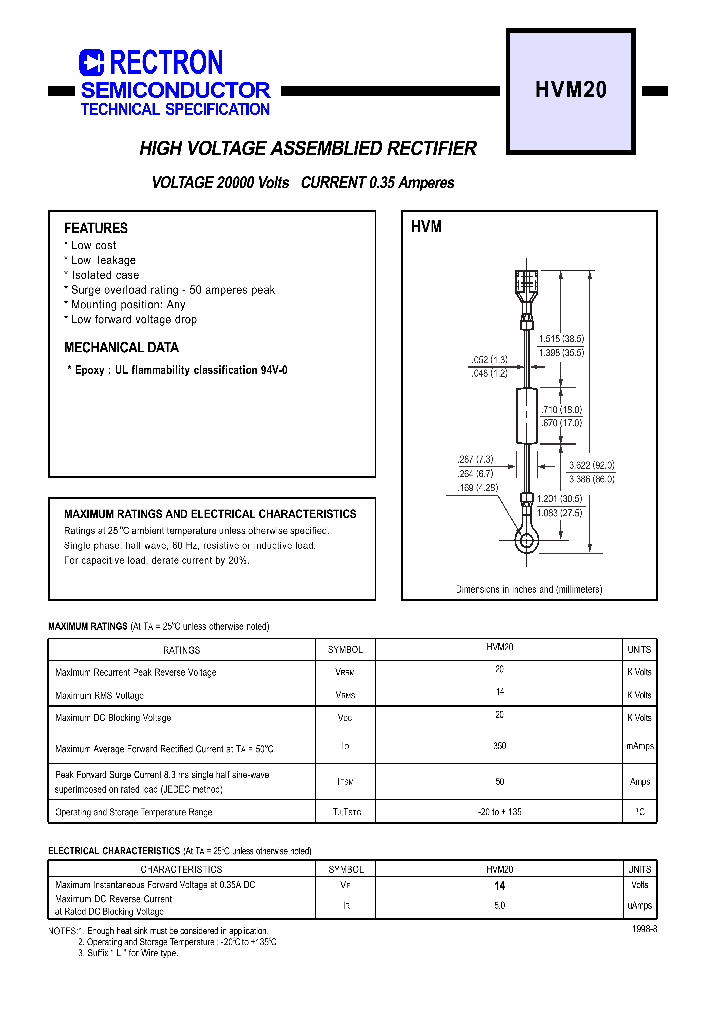 HVM20_54648.PDF Datasheet