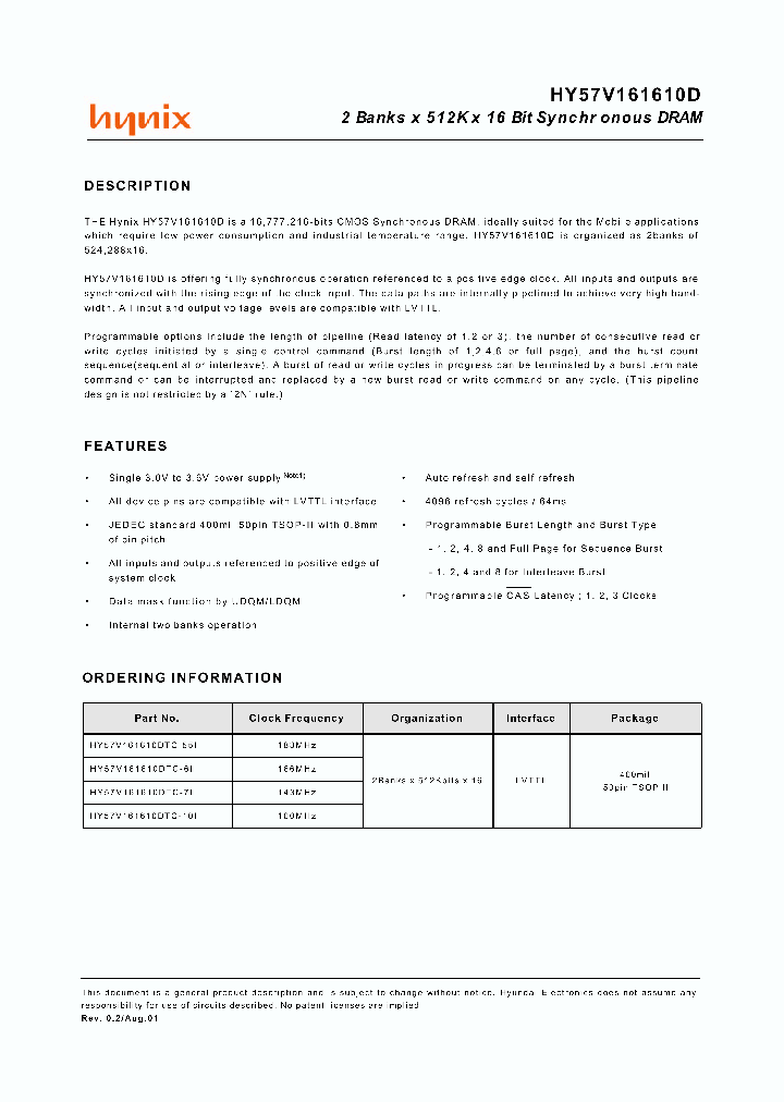 HY57V161610DTC-6I_71072.PDF Datasheet