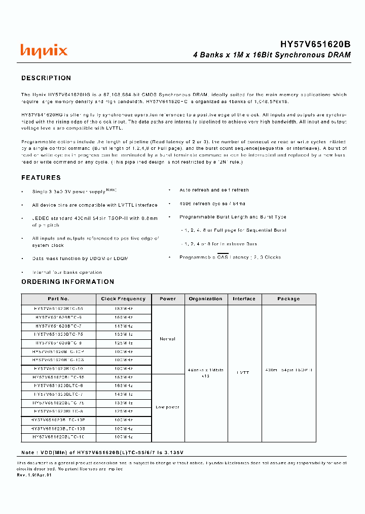 HY57V651620BLTC-6_71073.PDF Datasheet