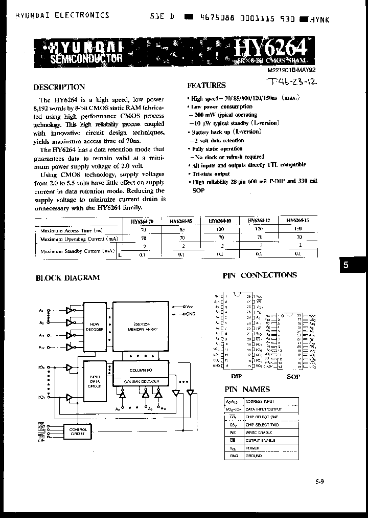 HY6264_2346.PDF Datasheet