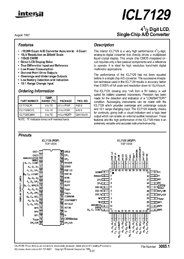 ICL7129_11111.PDF Datasheet