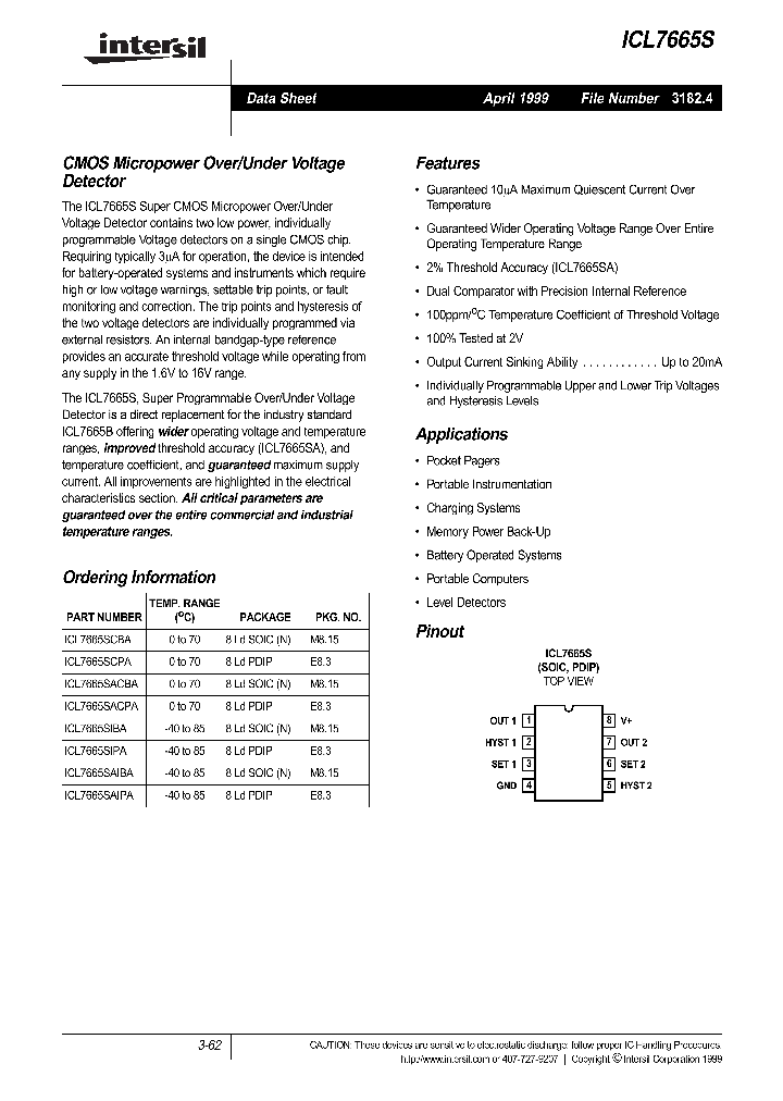 ICL7665_15135.PDF Datasheet