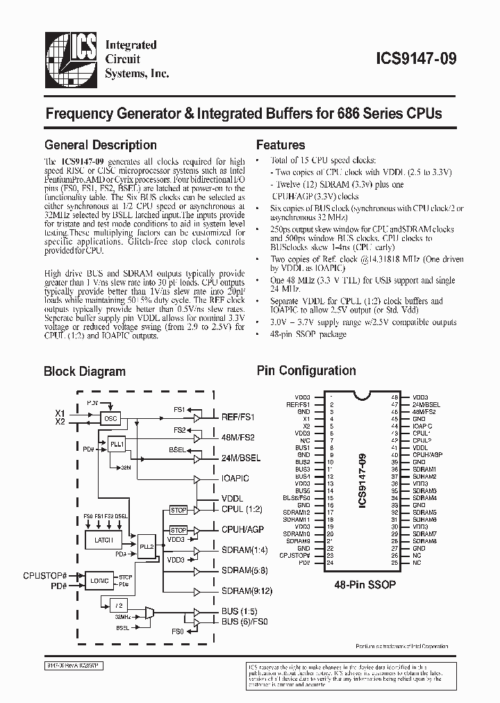 ICS9147-09_90808.PDF Datasheet