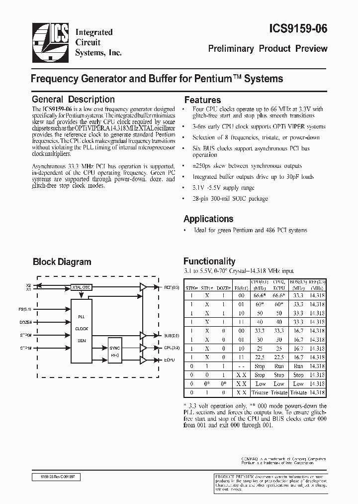 ICS9159-06_118853.PDF Datasheet