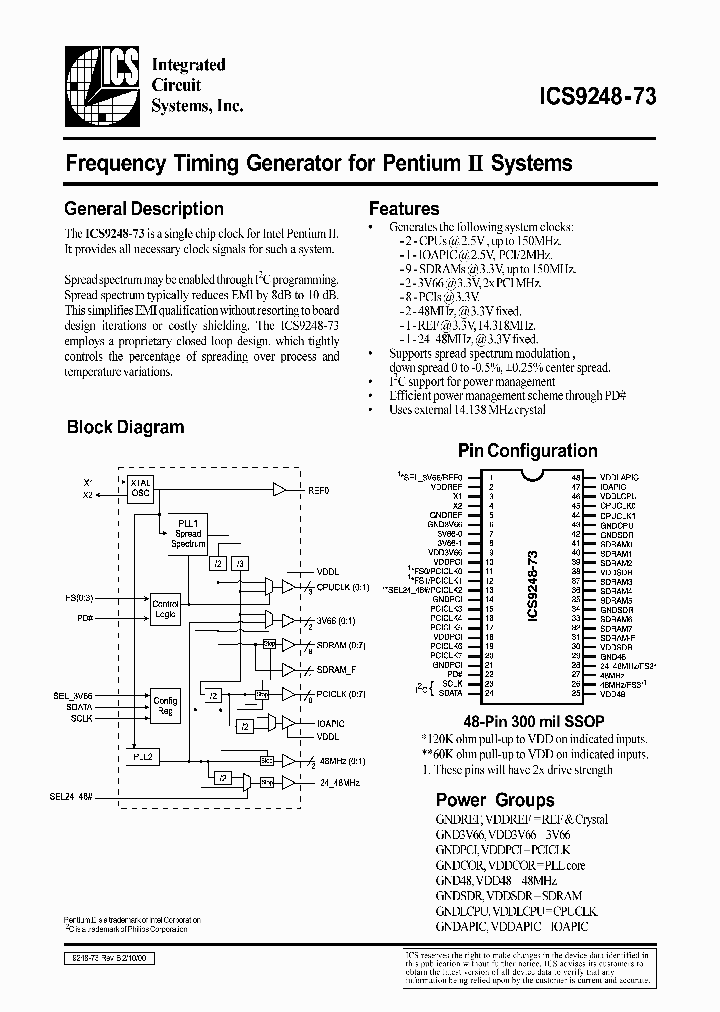 ICS9248-73_26387.PDF Datasheet