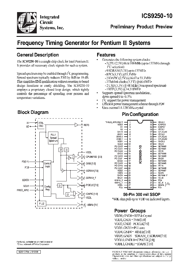 ICS9250-10_84351.PDF Datasheet