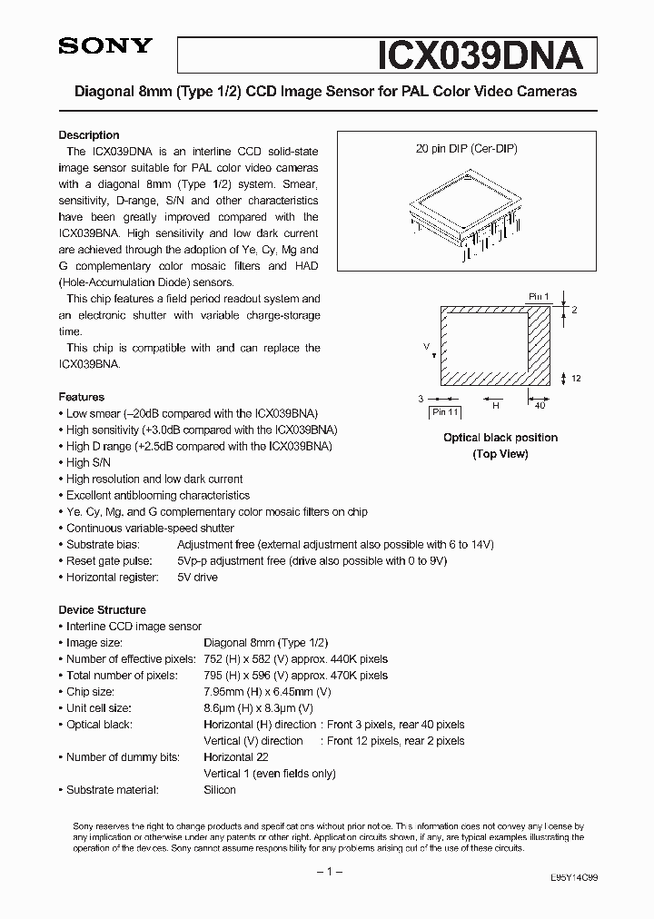 ICX039BNA_41095.PDF Datasheet