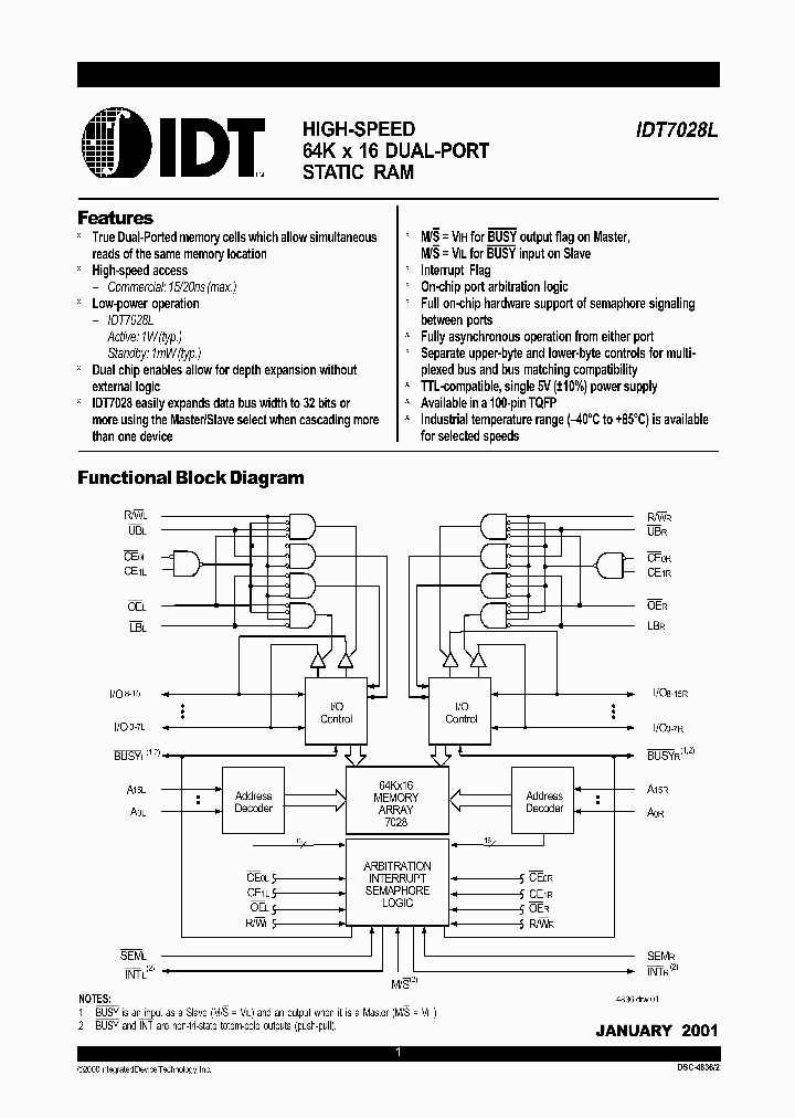 IDT7028L_109261.PDF Datasheet