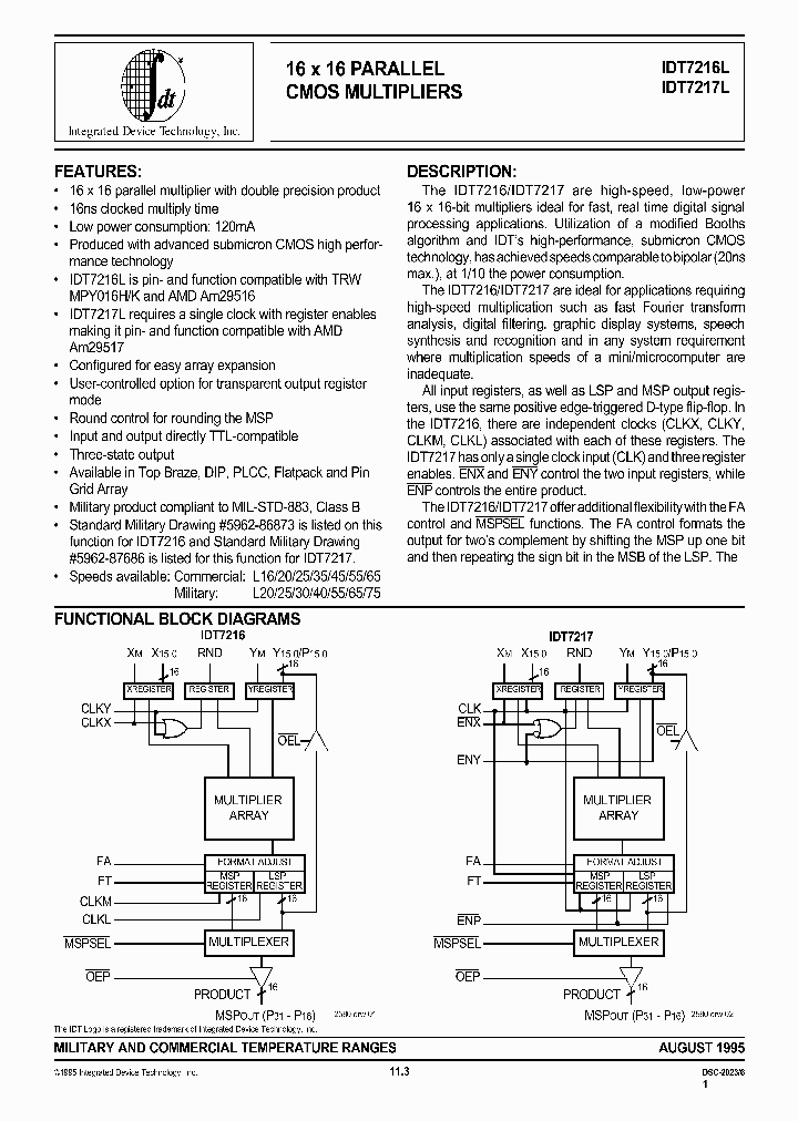 IDT7216L20J_25565.PDF Datasheet