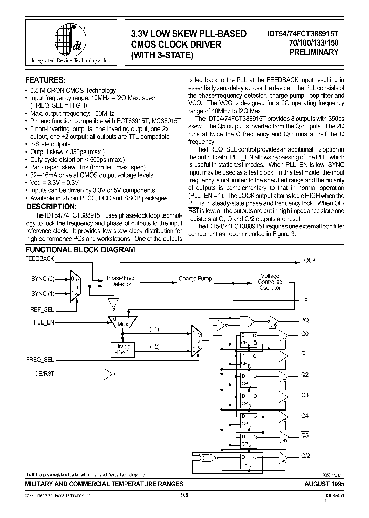 IDT74FCT388915T_104522.PDF Datasheet