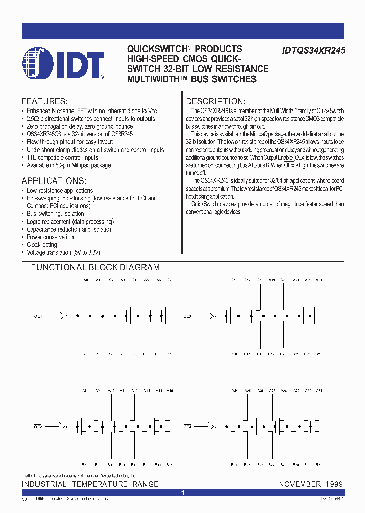 IDTQS34XR245_44215.PDF Datasheet