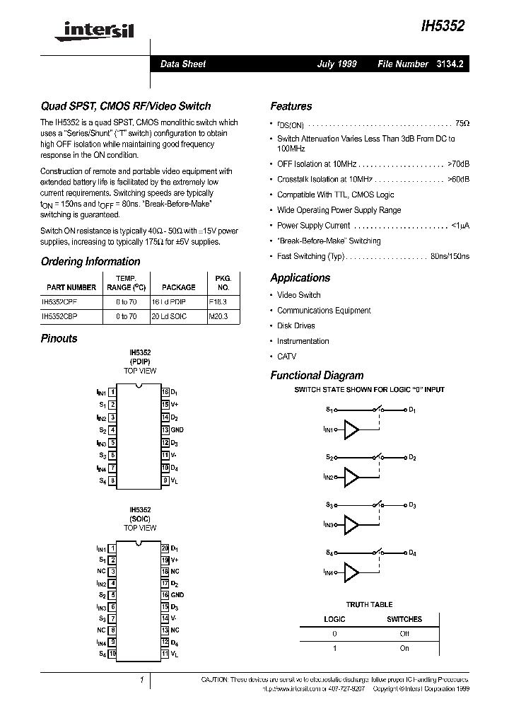 IH5352_86357.PDF Datasheet