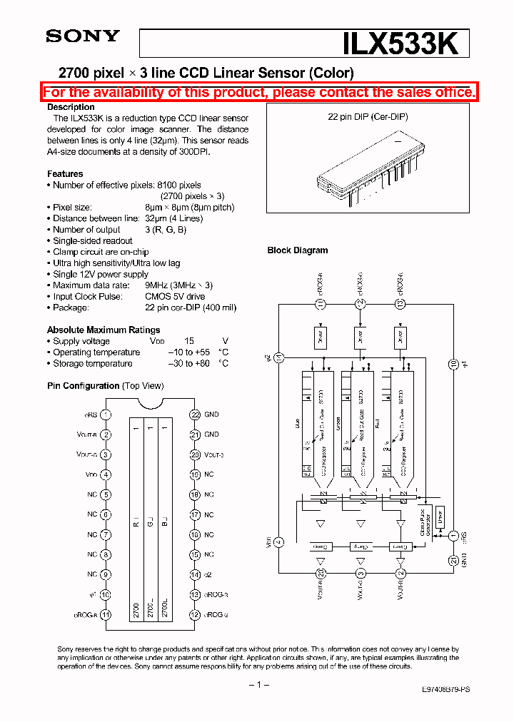 ILX533_124792.PDF Datasheet
