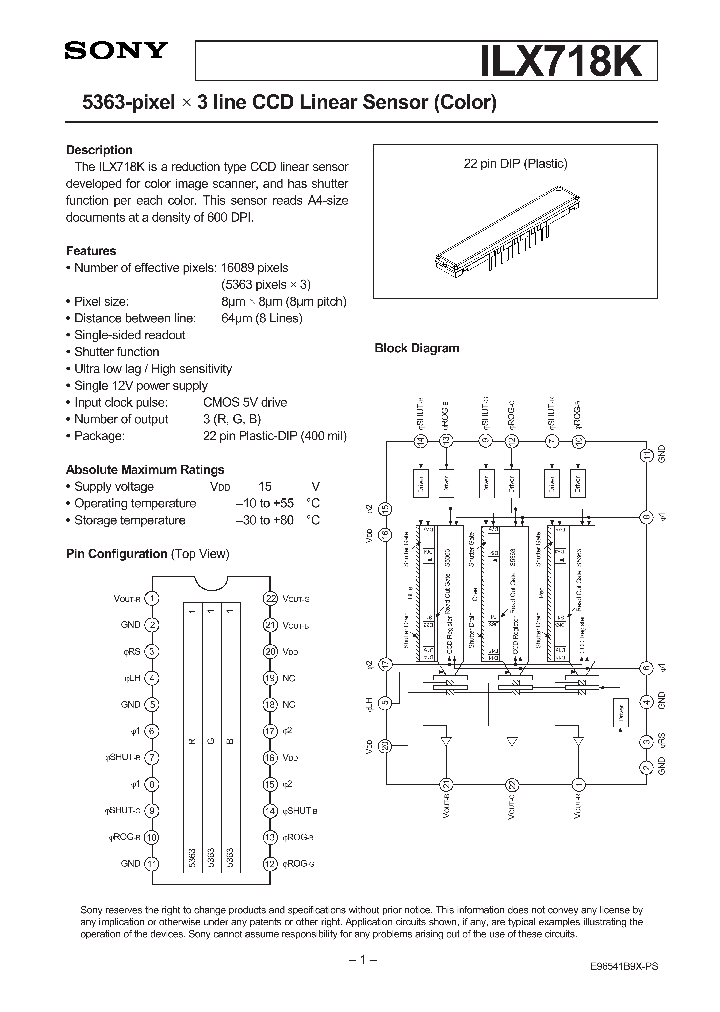 ILX718_196057.PDF Datasheet