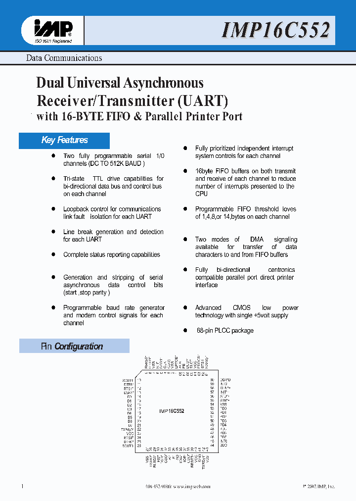 IMP16C552_11983.PDF Datasheet