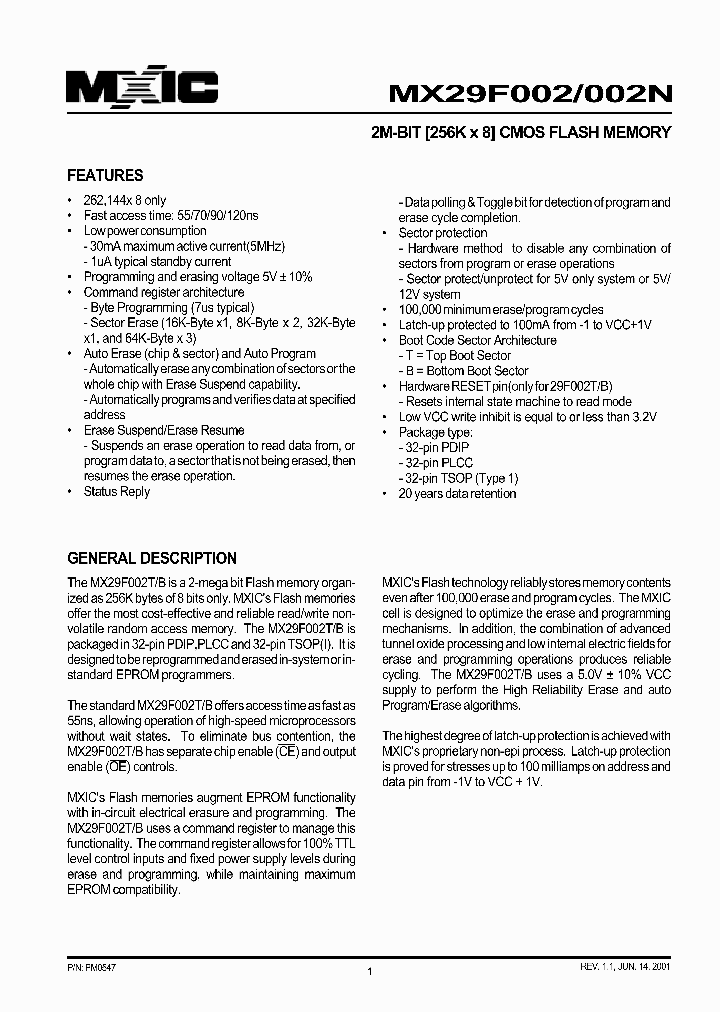IMX29F002BPI-70_11306.PDF Datasheet