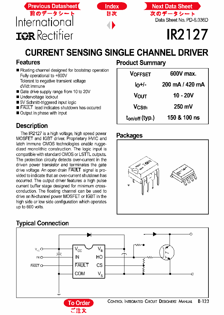 IR2127_26680.PDF Datasheet