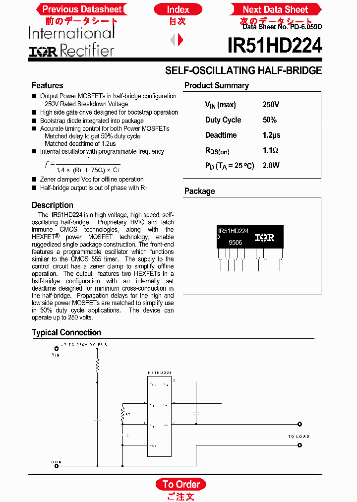 IR51HD224_41254.PDF Datasheet