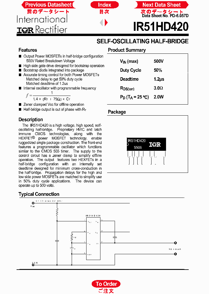 IR51HD420_41257.PDF Datasheet