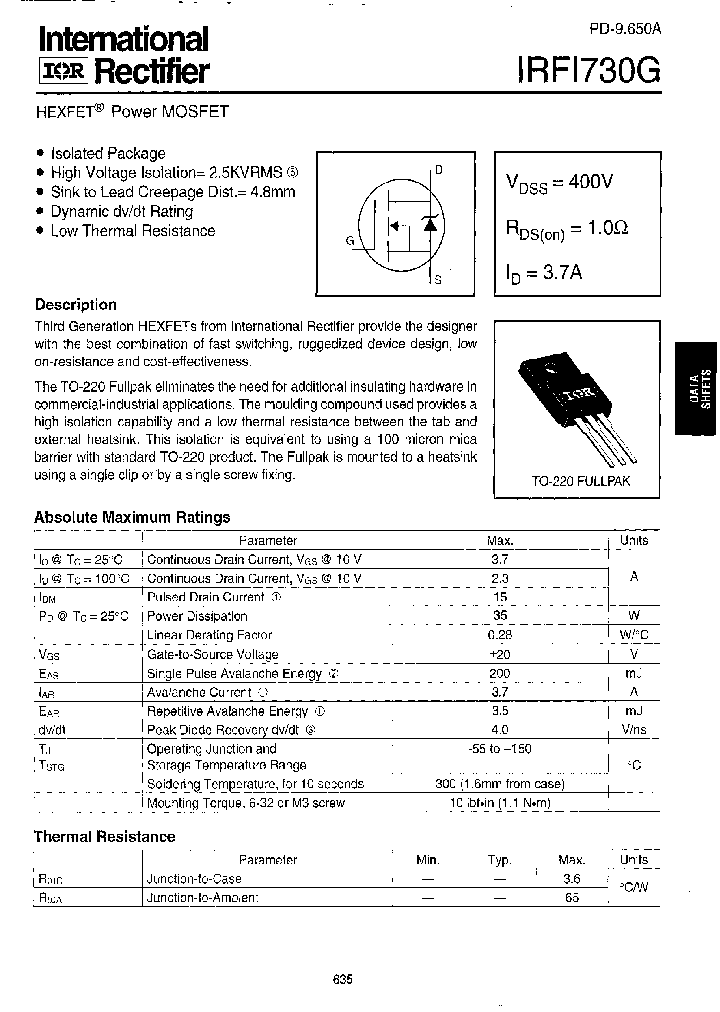 IRF1730G_5769.PDF Datasheet
