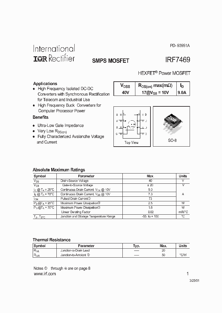 IRF7469_136166.PDF Datasheet