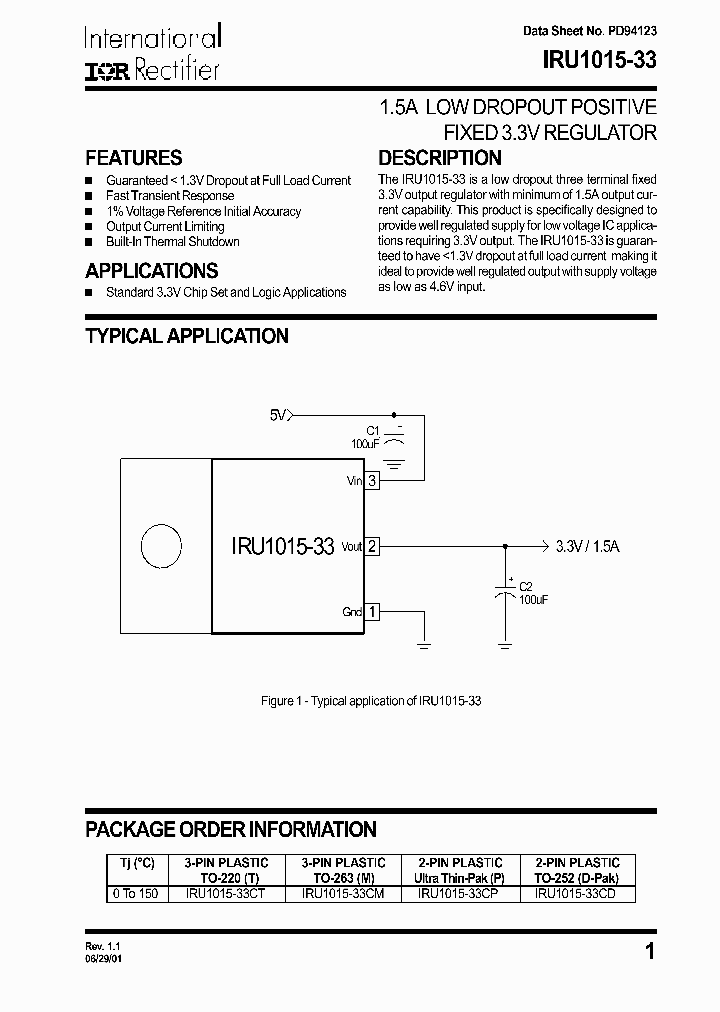 IRU1015-33_62107.PDF Datasheet