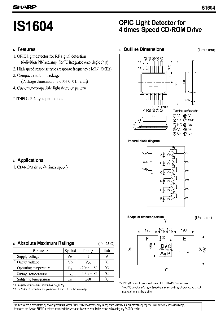 IS1604_23450.PDF Datasheet