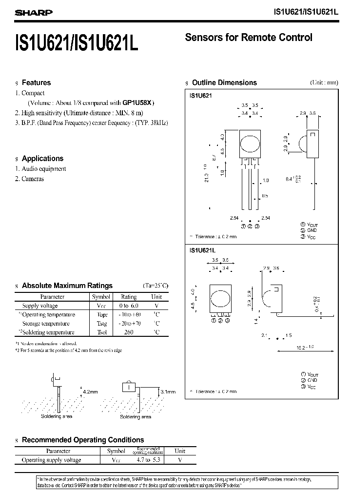IS1U621_61159.PDF Datasheet