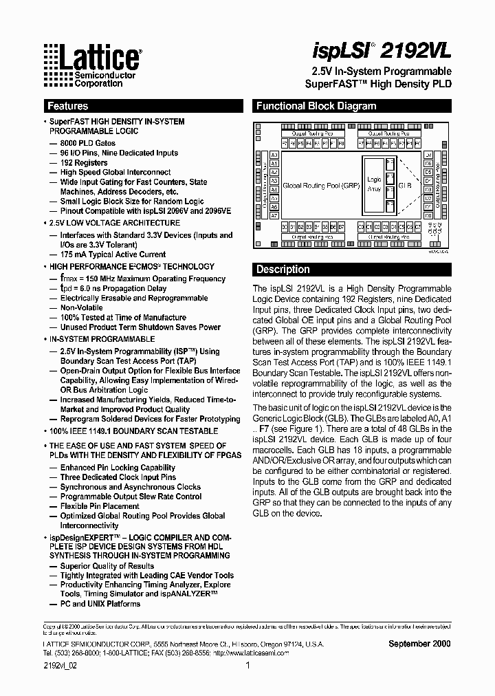 ISPLSI2192VL-100LB144_86657.PDF Datasheet