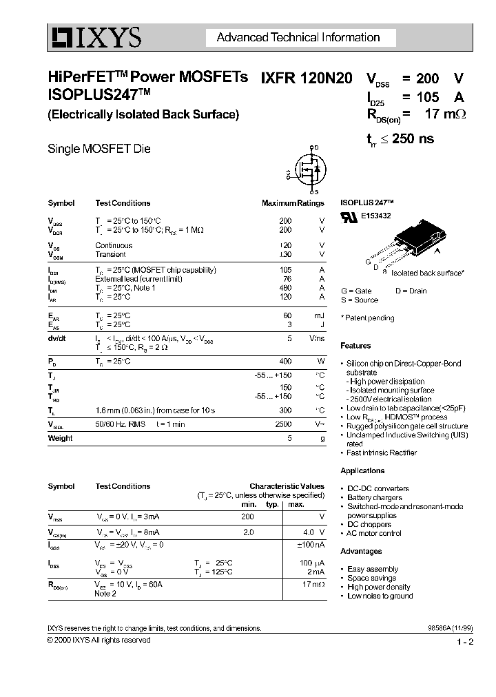 IXFR120N20_175877.PDF Datasheet