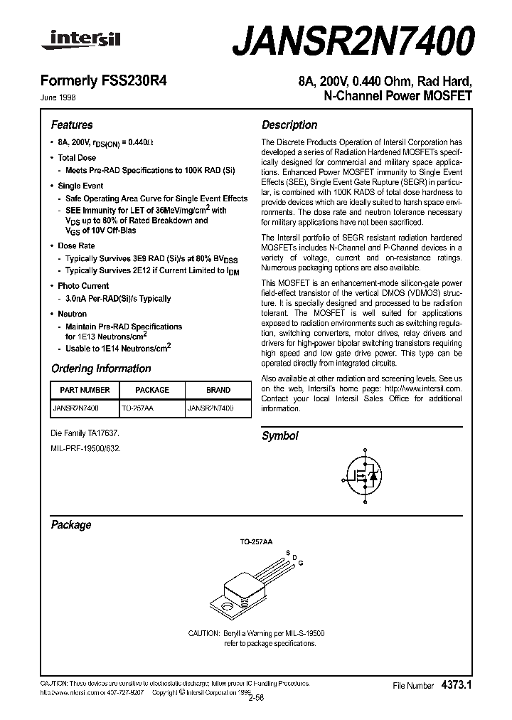 JANSR2N7400_160893.PDF Datasheet