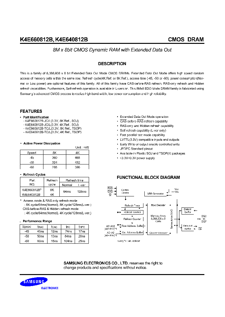 K4E640812B_131878.PDF Datasheet