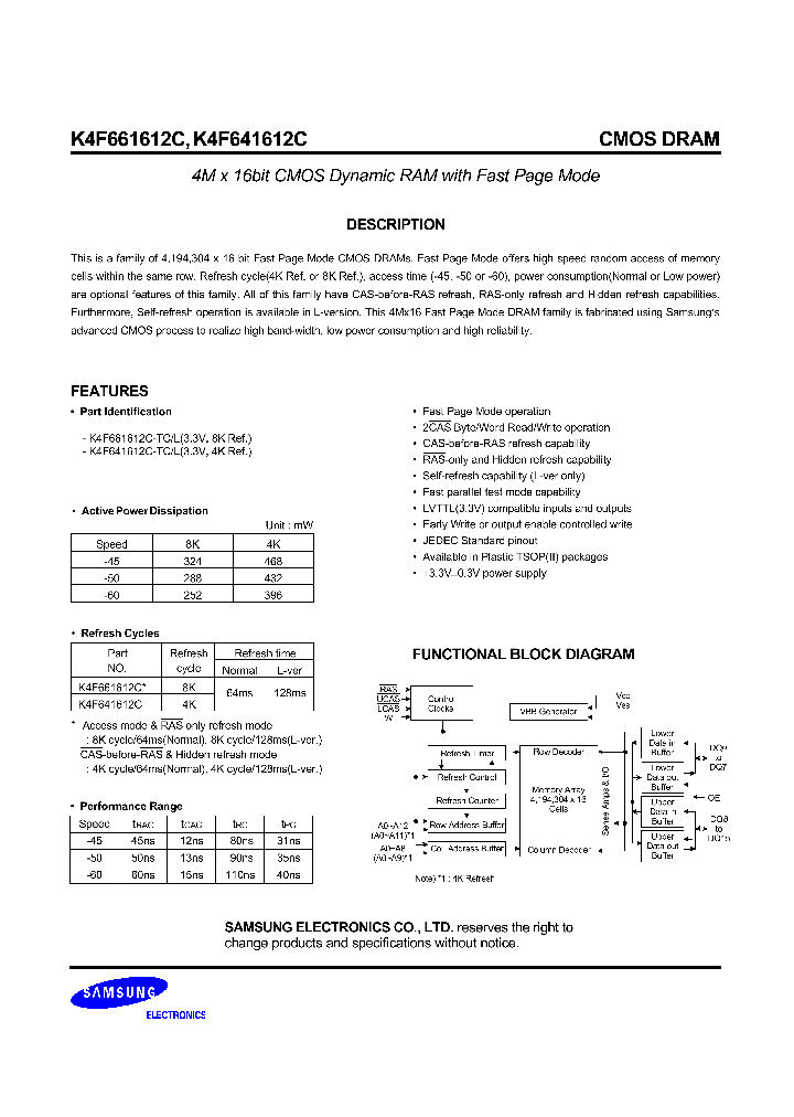 K4F641612C_120687.PDF Datasheet