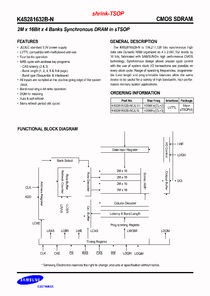 K4S281632B-N_41500.PDF Datasheet