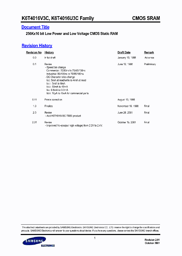 K6T4016U3C_92050.PDF Datasheet